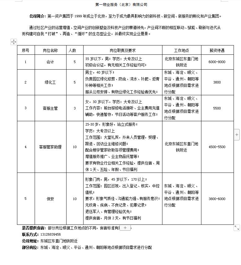 丰宁满族自治县招聘信息,丰宁企业招聘最新信息