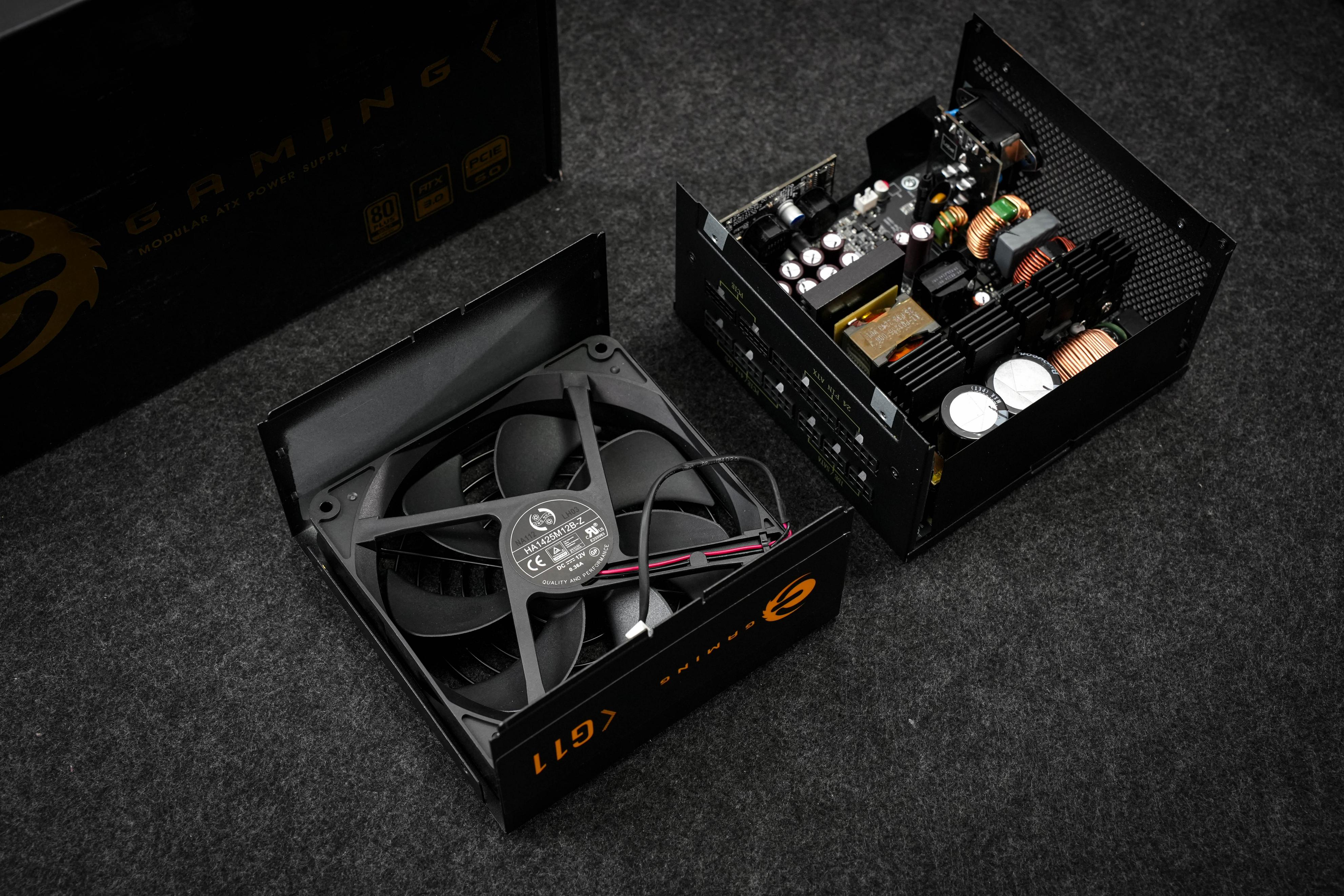 长城电源猎金f12拆解,长城猎金850w电源拆解评测视频