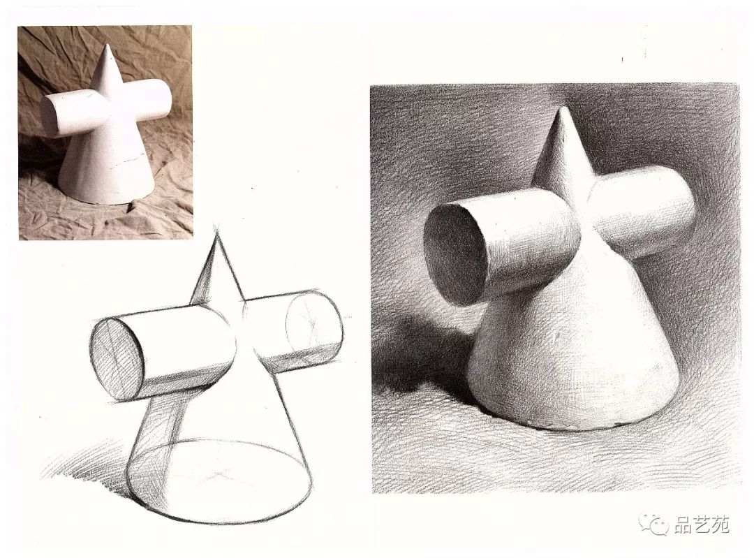 素描基础入门几何石膏,几何石膏素描教学视频