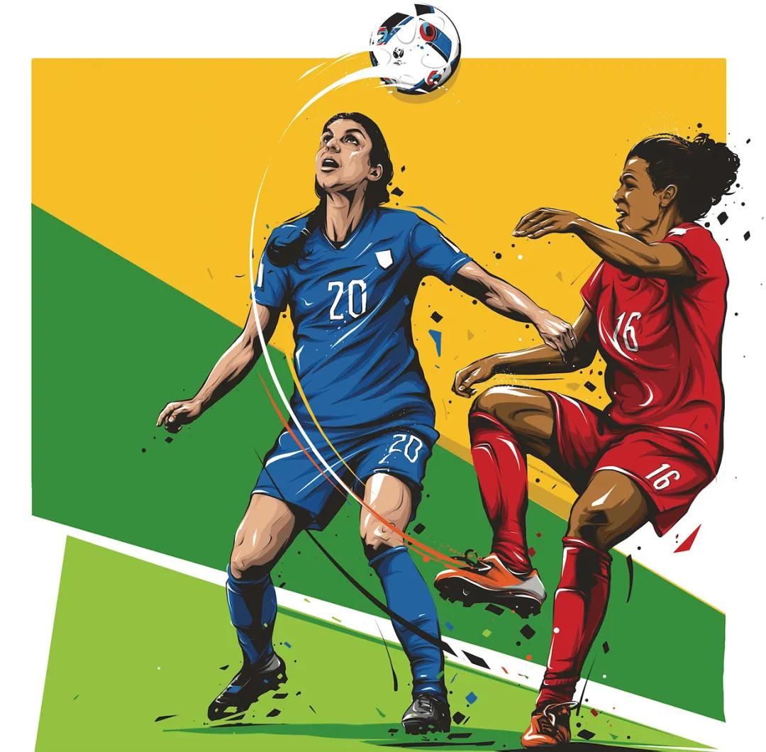 冬奥设计插画,燃情冰雪助力冬奥插画