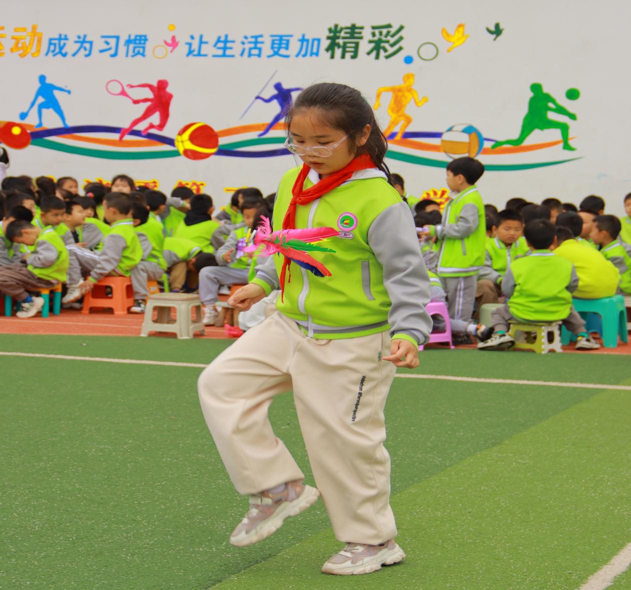 浐灞三十二小舞蹈,浐灞二十二小