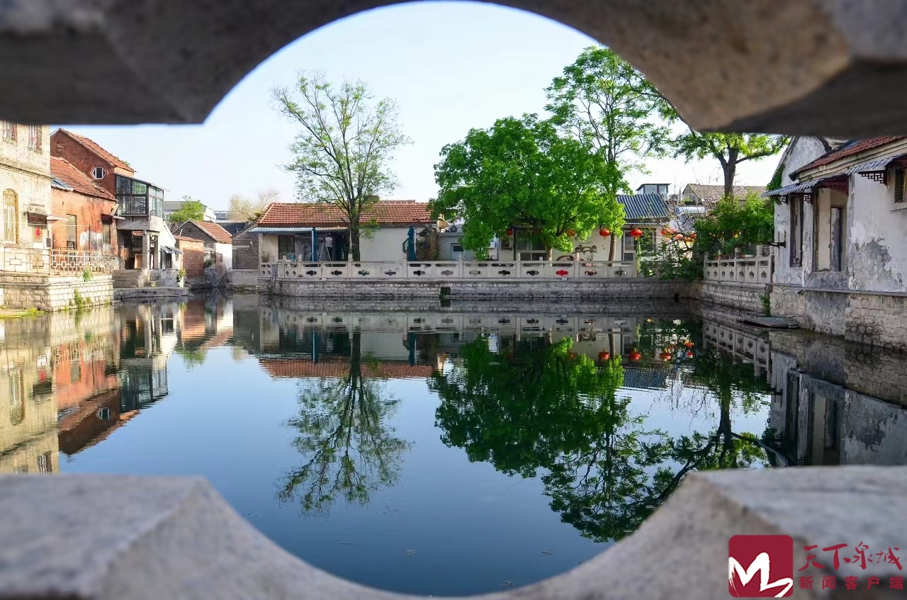 济南城景掠影,济南老城河景