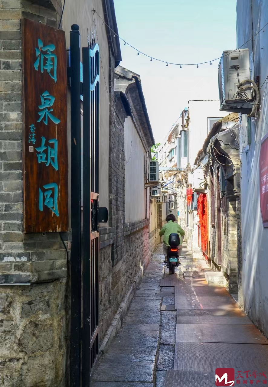 济南城景掠影,济南老城河景