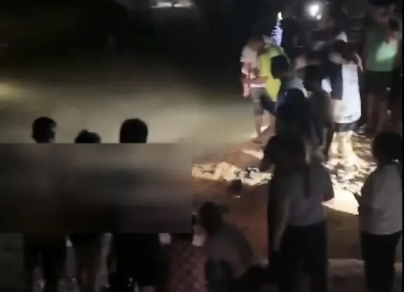 12岁男童掉进食人鱼塘,4名男孩在采沙形成的水塘溺亡