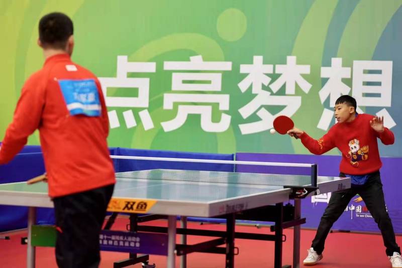 残疾人融合运动会传递温暖,残健共融让残疾人融入文体活动