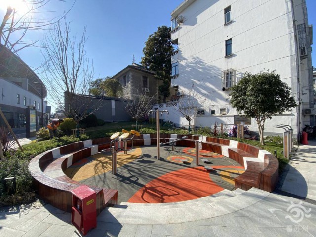 苏州口袋公园建设进度,苏州河岸边的口袋公园