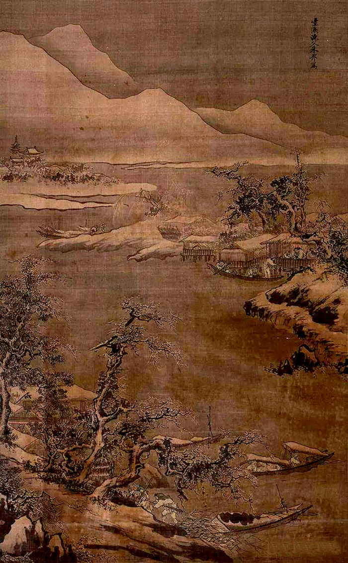 中国画节气,古书画中的二十四节气立春