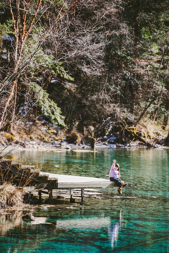 冬日梦幻童话九寨沟12月出发,九寨沟翠海蓝冰