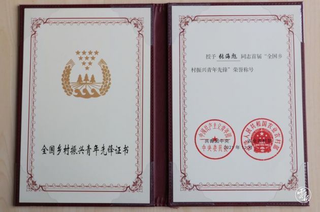 90后大学生张海彪：回乡创业当农民闯出一片新天地