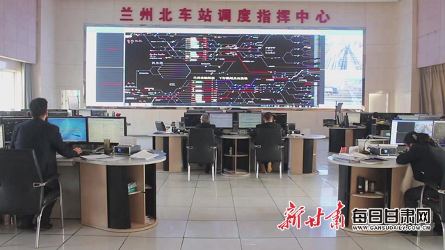兰州北车站日出入车达25164辆创历史新高