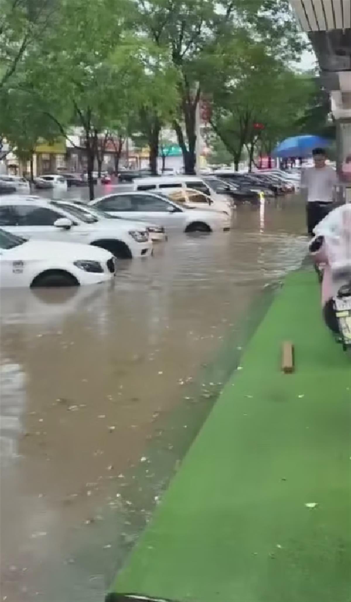 青岛德国下水管道是否被淹,青岛被大水淹过吗