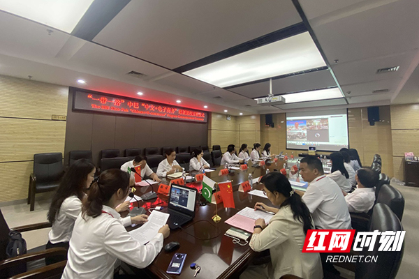 湖南化工职院中巴“中文+电子商务”职业技能培训开班