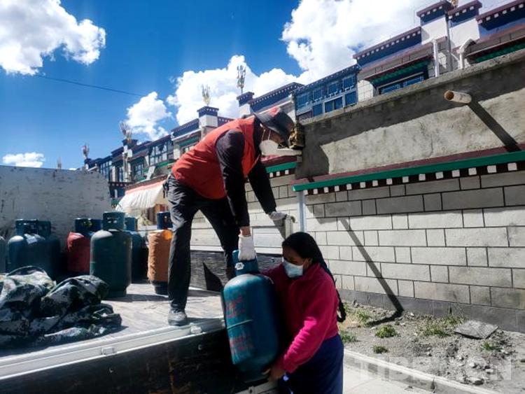 西藏抗疫支援队,西藏山南扎囊抗疫志愿者