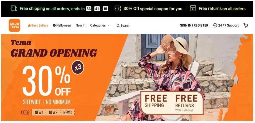 拼多多temu正式上线韩国站点,拼多多Temu上线欧洲多国