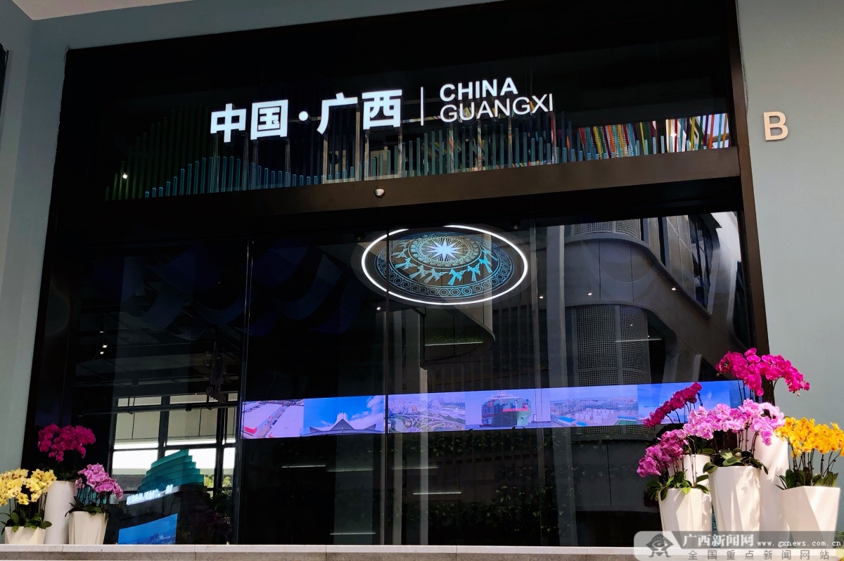 实拍中国东盟博览会,中国东盟商品