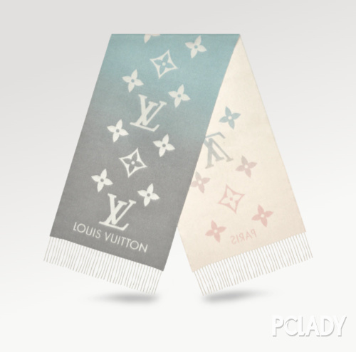 lv围巾女款爆款2024新款红色,2023lv围巾必买经典款