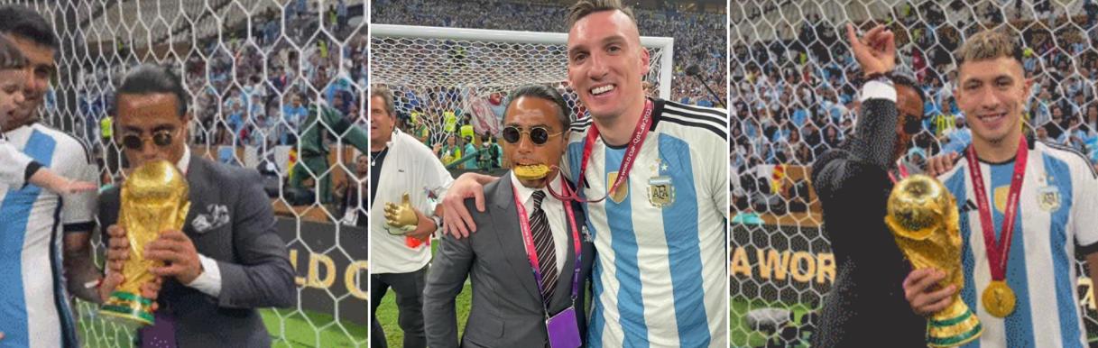 撒盐哥闯进世界杯闭幕式,世界足联对撒盐哥调查