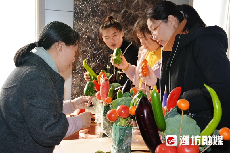 做个果蔬拼盘,做个水果花