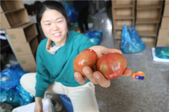 田头菜直送，90后听障女生走出一条电商新路