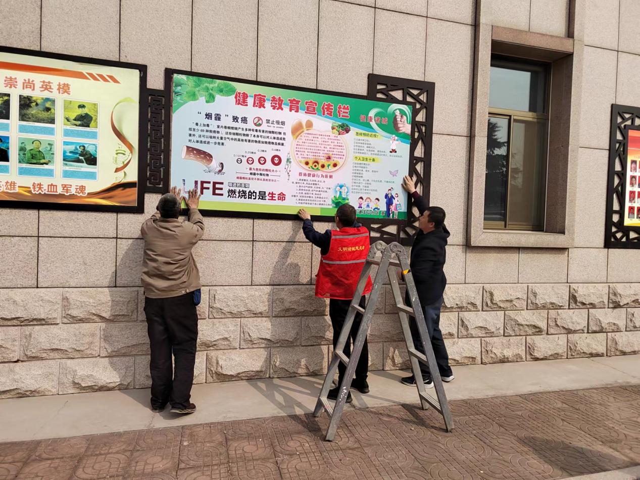 严抓细管创卫复审工作,补齐短板加大宣传力度创卫