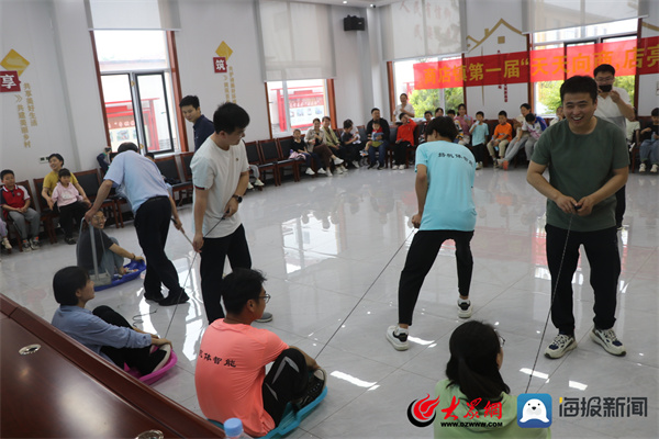 阳信县商店镇举办“天天向商·店亮未来”亲子活动