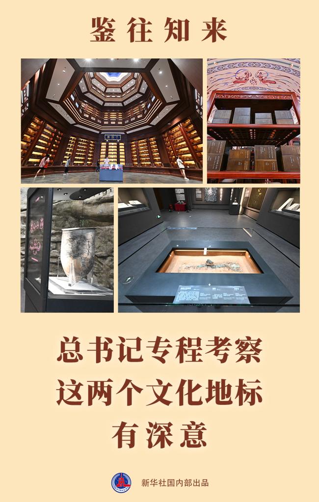 鉴往知来｜总书记专程考察这两个文化地标有深意