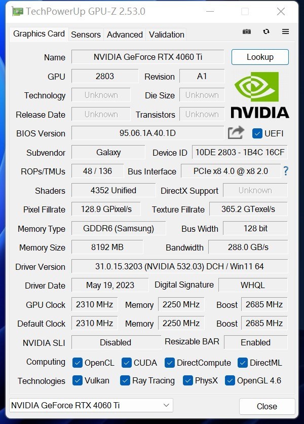 影驰rtx4060ti星曜8g,影驰geforcertx4060ti星曜oc
