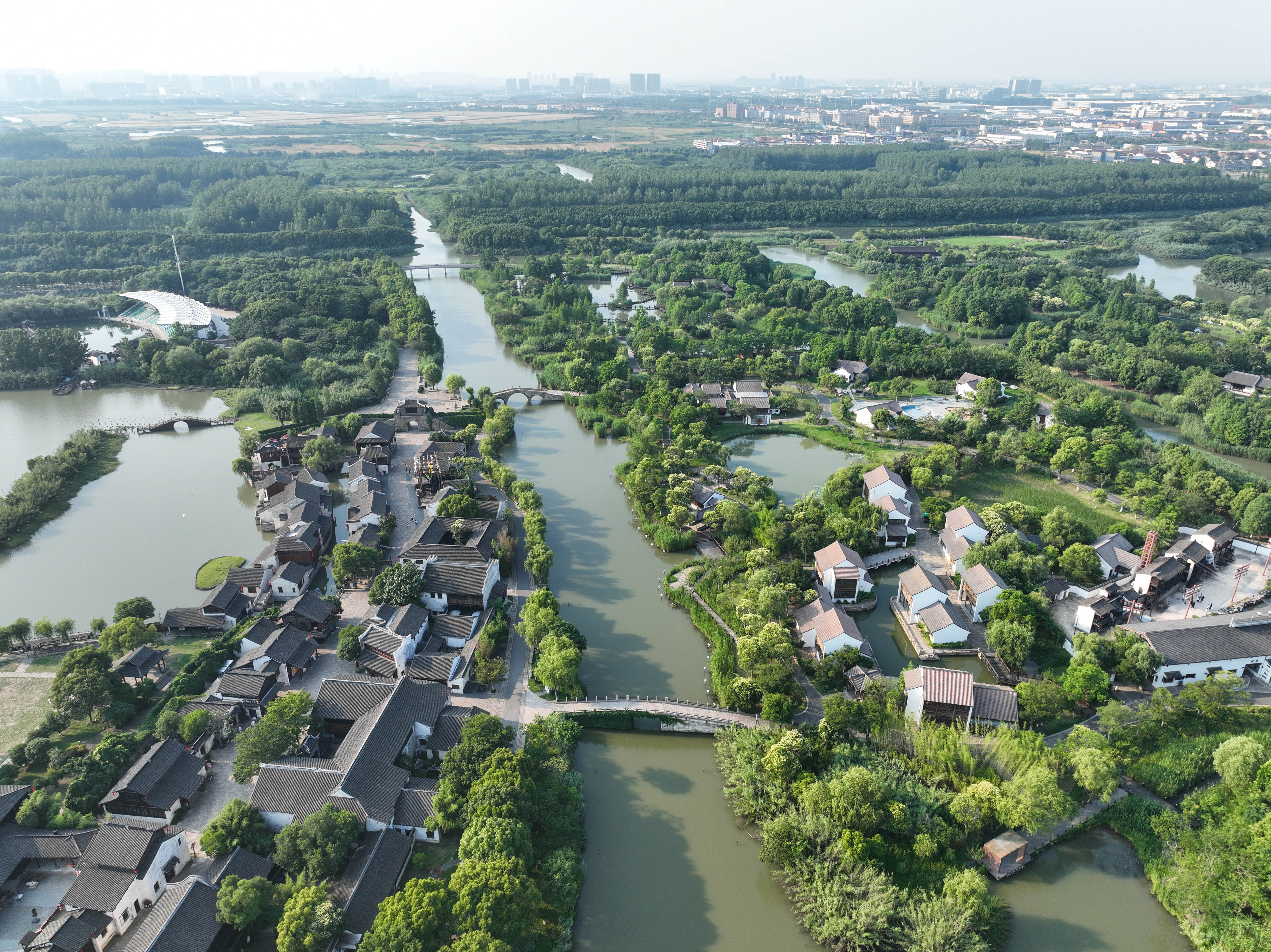 美丽沙家浜,美丽中国江苏常熟沙家浜