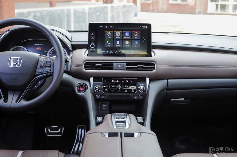 本田ur-v试驾冠道,大五座东风suv