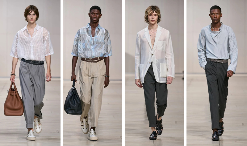 2024春夏巴黎男装周：KimJones庆祝加入DIOR5周年，爱马仕呈现柔和的建筑美学