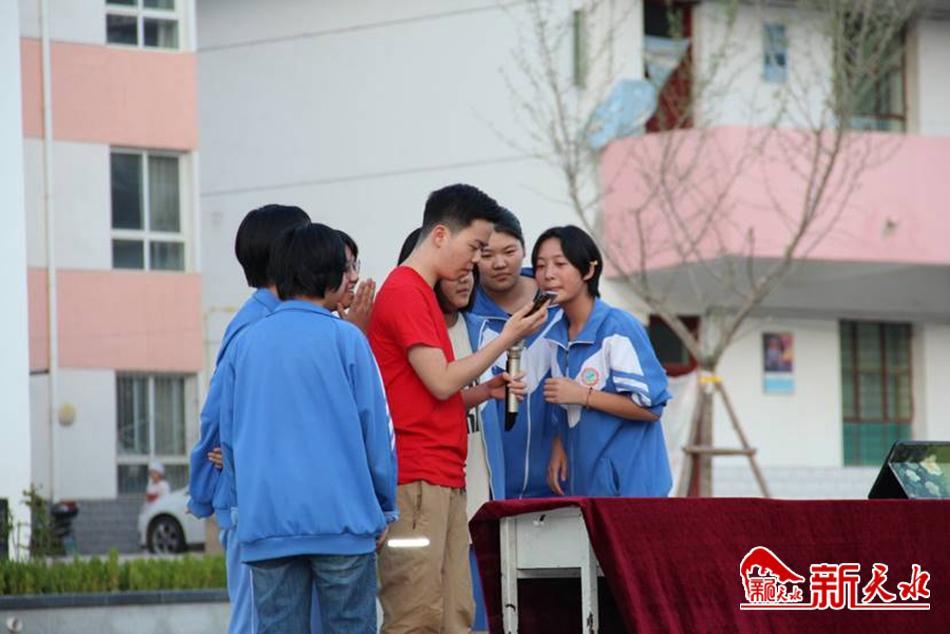 西南财经大学光华蒲公英实践队在秦州区娘娘坝中学开展暑期“三下乡”社会实践活动