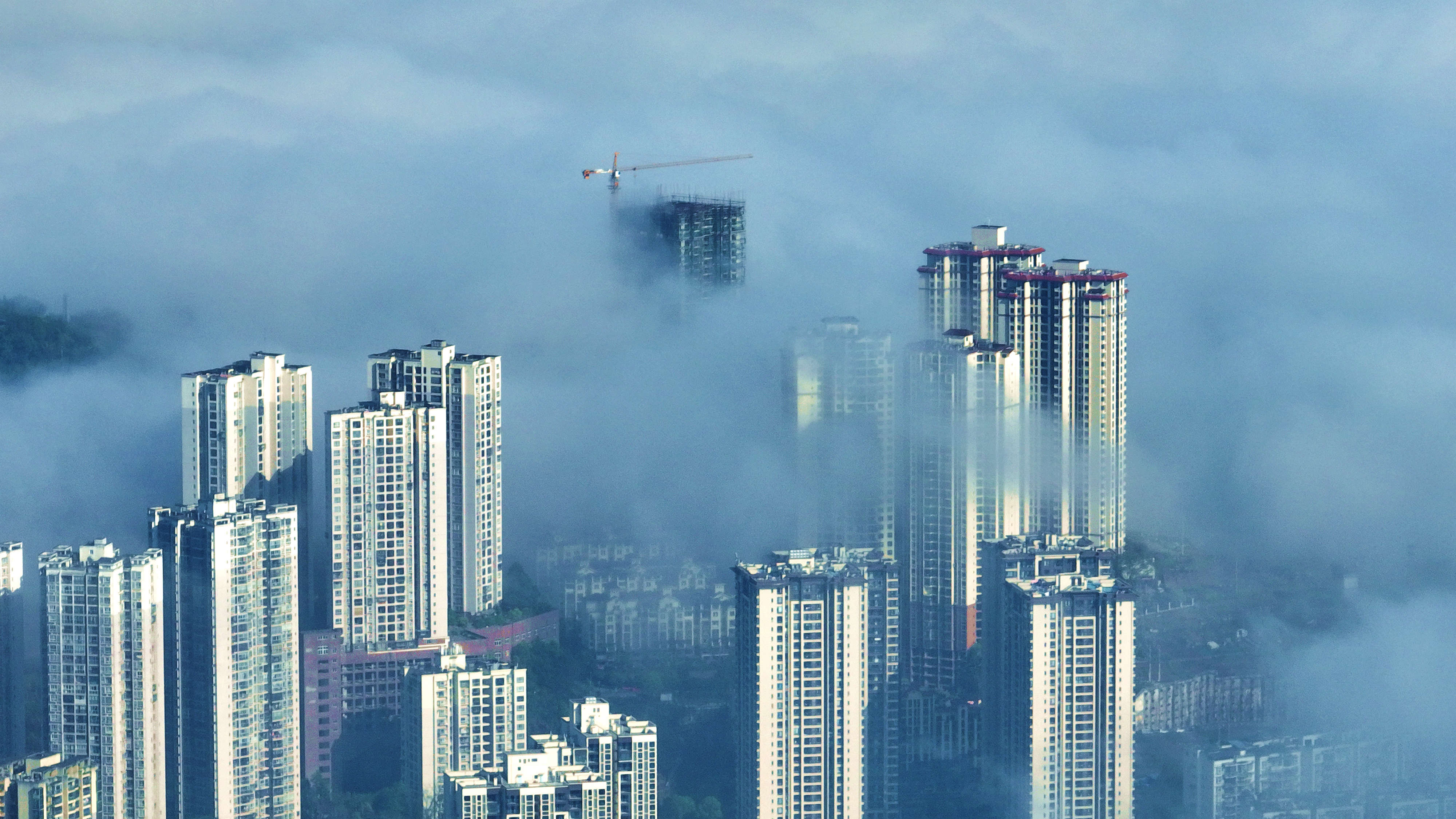 重庆忠县大岭云海,忠县云海奇观