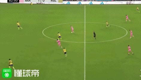 梅西vs皇家盐湖城全场数据：1助攻，5次关键传球