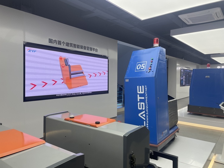 工地智能建造机器人,机器人可以搬砖了