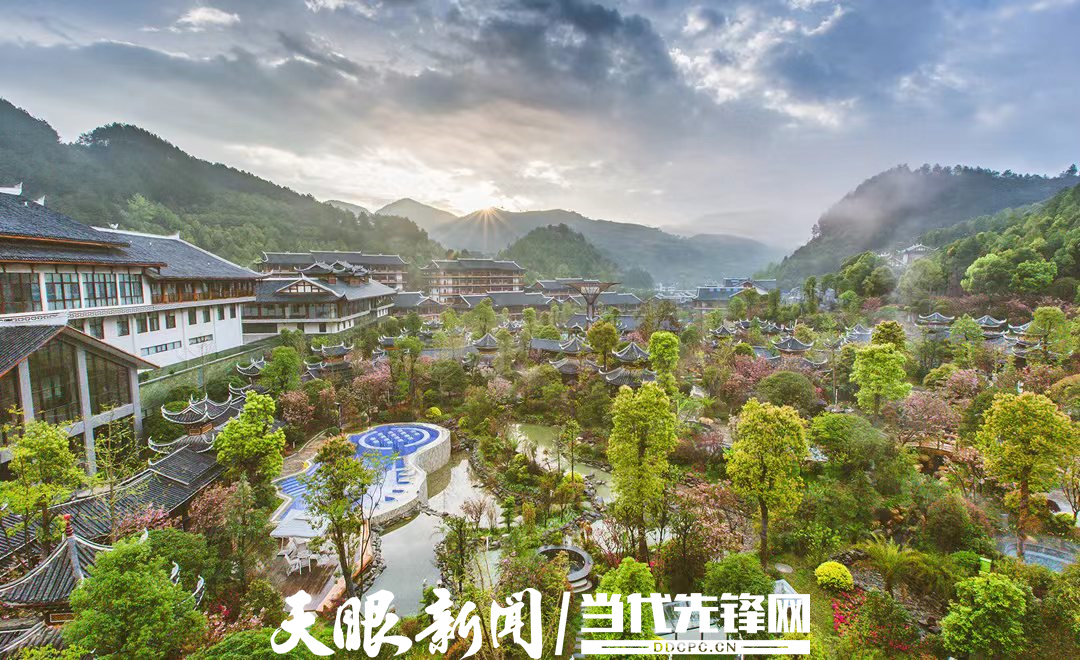 剑河仰阿莎温泉小镇是五a景区吗,打卡剑河仰阿莎温泉小镇