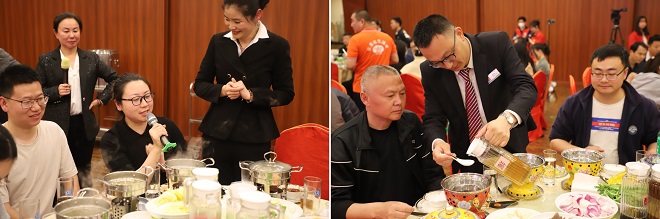 一锅氢能健·两勺瑞芝冠丨热烈祝贺氢能健瑞芝冠三低一氢无油火锅品鉴会圆满举办